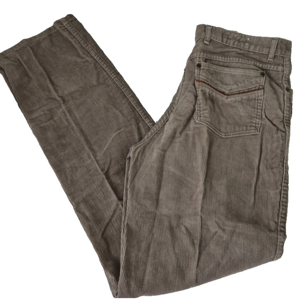 Cordon Bleu Pants Mens 34x33act‎ (T 36x35) Brown Corduroy Slim Fit  VTG